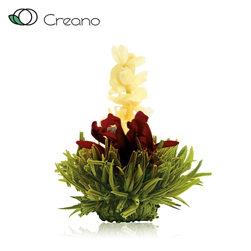 A(z) Creano málna ízű virágzó zöld teagolyó képe